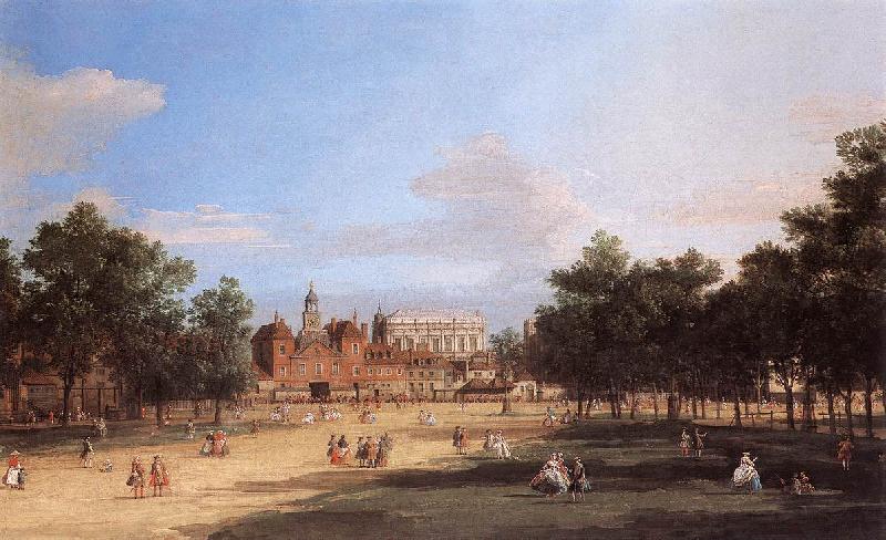 Charles Blechen London: the Old Horse Guards and Banqueting Hall, from St James s Park  cdc France oil painting art